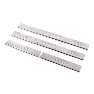 Chrómové kryty prahov Carmos (4 ks, nerez) Toyota Land Cruiser 100 1998–2007 fotografia 1