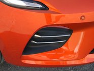 Renault Clio V 2019– Rámiky hmlových svetiel (4 ks, nerez) fotografia 1