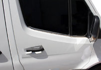 Mercedes Sprinter W907/W910 2018– Okenné lišty (4 ks) fotografia 1
