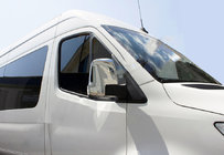 Mercedes Sprinter W907/W910 2018– Nerezové kryty spätných zrkadiel (2 ks) OmsaLine – talianska nehrdzavejúca oceľ fotografia 1