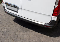 Mercedes Sprinter W907/W910 2018– Nerezové lišty na zadný nárazník OmsaLine fotografia 1