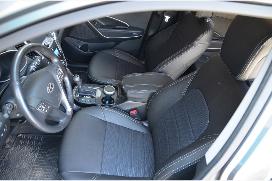 Hyundai Santa Fe 3 2012–2018 Autopoťahy na sedadlá SoyuzAuto Dynamic Image