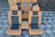 Toyota Land Cruiser 100 1998–2007 Poťahy na autosedadlá (koženka + Alcantara, Elite) fotografia 2