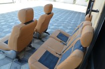 Toyota Land Cruiser 100 1998–2007 Poťahy na autosedadlá (koženka + Alcantara, Elite) fotografia 3