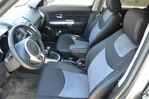 Kia Soul I 2008–2013 Poťahy na sedadlá na mieru Brothers Leather Style fotografia 1