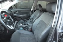 Kia Sportage 2010–2015 Modelové poťahy na sedadlá SoyuzAuto Leather Style fotografia 1