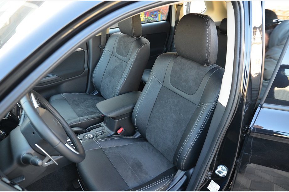Mitsubishi Outlander 2012–2021 Autopoťahy SoyuzAuto Leather-style Image