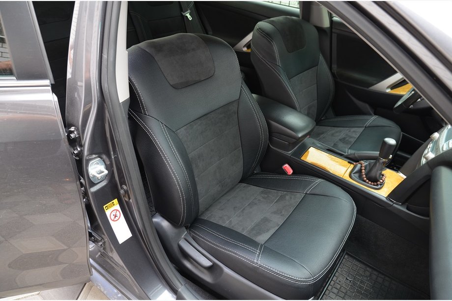 Toyota Camry 2006–2011 Autopoťahy (koženka ↗ náhrada Alcantary, Elite) Image