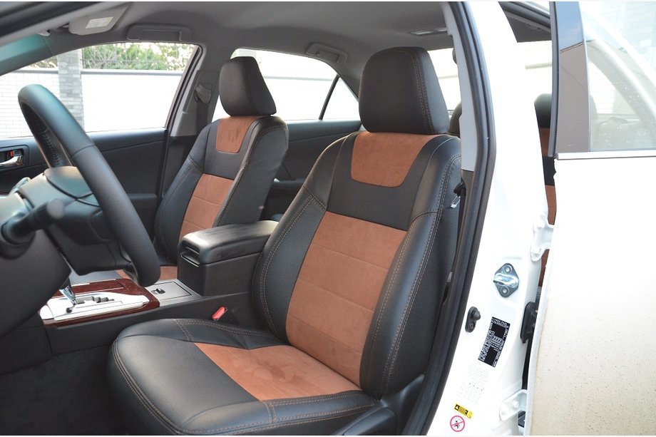 Toyota Camry 2011–2017 Autopoťahy (koženka / náhrada alcantary, Elite) Fotografia 6