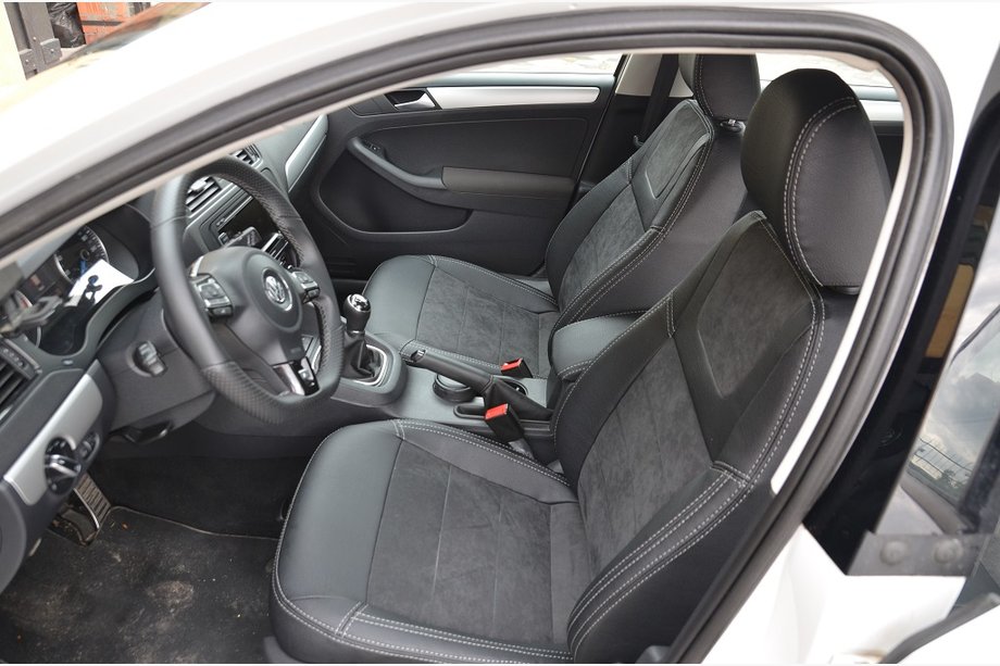 Volkswagen Jetta 2011–2018 Autopoťahy SoyuzAuto Leather-style Image