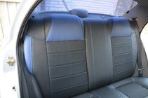 Daewoo Lanos 1998–2017 Poťahy na sedadlá na mieru Brothers Leather Style fotografia 3