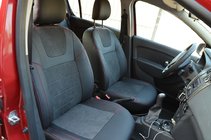 Renault Sandero 2013–2022 Autopoťahy na sedadlá SoyuzAuto Leather style fotografia 7