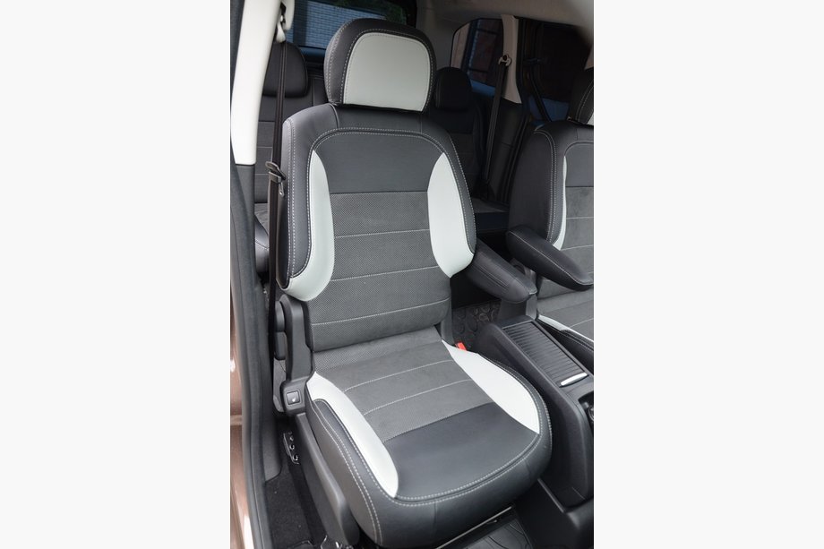 Peugeot Partner Tepee 2008–2018 Novinka! Autopoťahy na sedadlá SoyuzAuto Leather style Fotografia 5