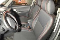 Chery Tiggo 3 2005– Originálne poťahy na sedadlá SoyuzAuto Premium fotografia 3