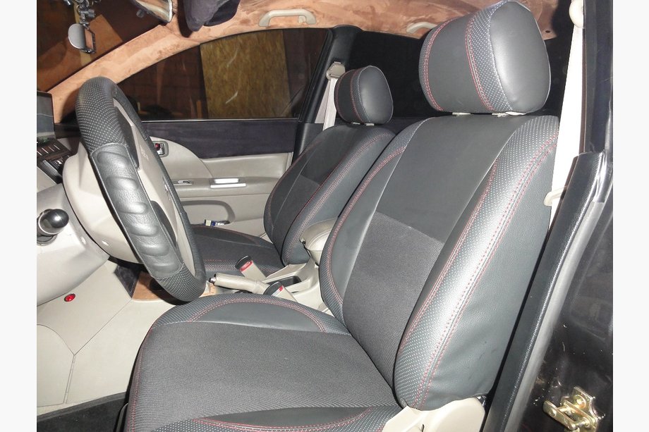 Chery Elara/Alia/Fora/A5 2006– NOVINKA!!! Originálne poťahy SoyuzAuto Premium z ekokože Image