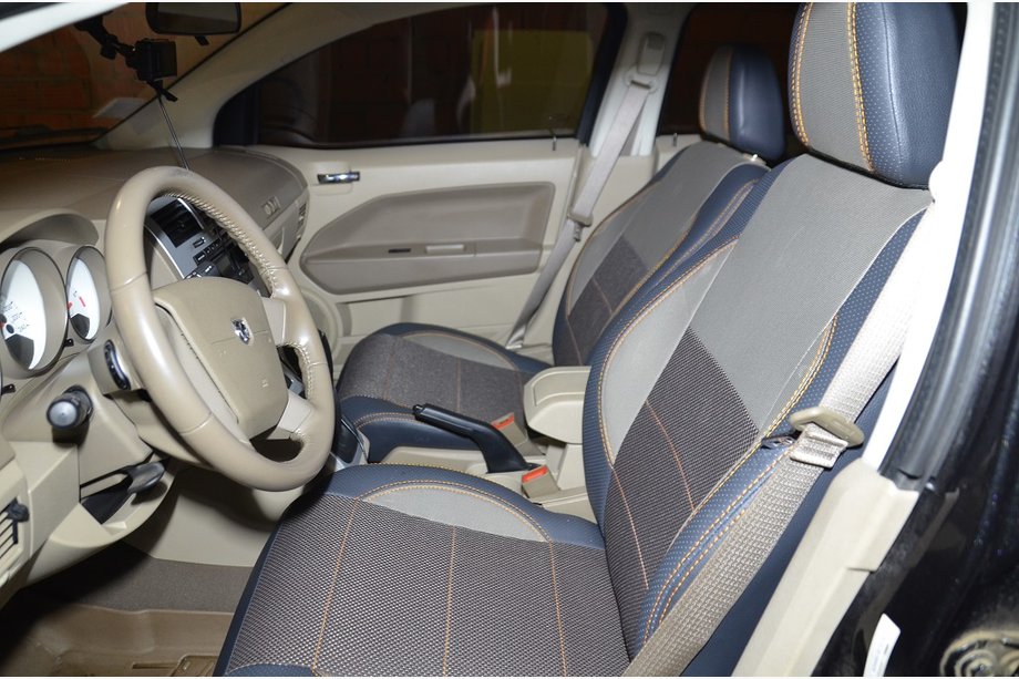 Dodge Caliber 2006–2011 Autopoťahy na sedadlá SoyuzAuto Premium Image