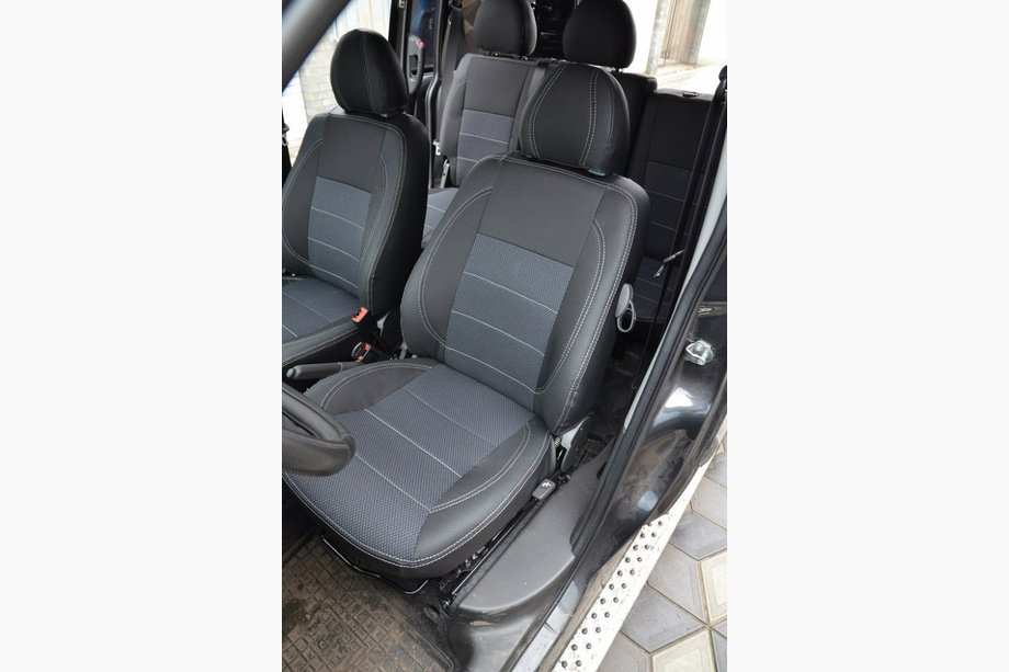 Fiat Doblo I 2005–2010 NOVINKA!!! Originálne poťahy sedadiel SoyuzAuto Premium (predné) Image