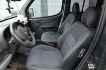 Fiat Doblo I 2005–2010 NOVINKA!!! Originálne poťahy sedadiel SoyuzAuto Premium (predné) fotografia 4