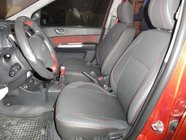 Hyundai Getz 2002– Autopoťahy (eko koža + látka) fotografia 1