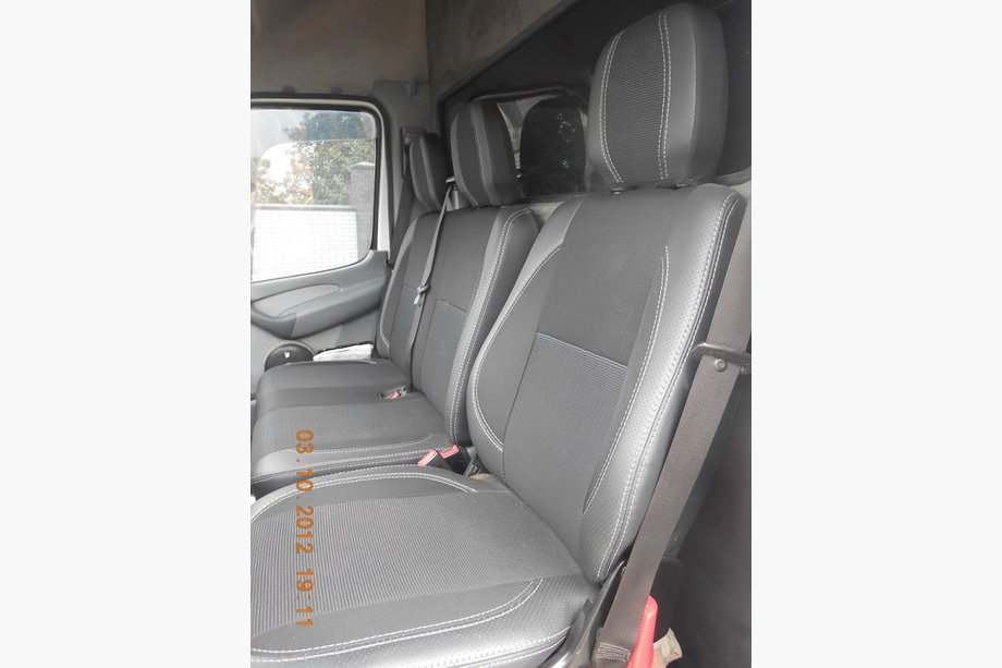 Mercedes Sprinter W901/902/903/904/905 1995–2006 Originálne poťahy Premium (koženka + textília) 1+1 Image