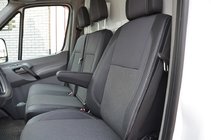 Mercedes Sprinter W906 2006–2018 Autopoťahy (eko koža + látka, Premium) fotografia 3
