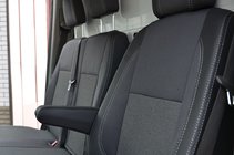 Mercedes Sprinter W906 2006–2018 Autopoťahy (eko koža + látka, Premium) fotografia 5