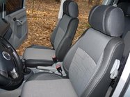 Volkswagen Caddy 2004–2010 Autopoťahy (koženka↗látka, Premium) Celý interiér (5 miest) fotografia 7