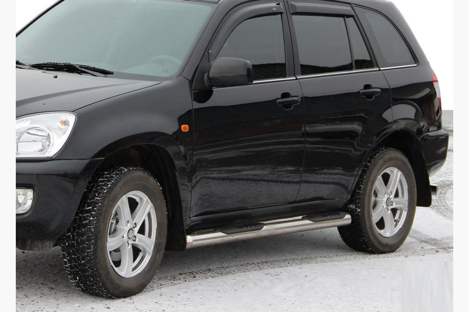 Chery Tiggo 1 2005–2016 Bočné trubky (2 ks, nerez) Image
