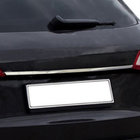Audi A6 C7 2011–2017 Lišta nad ŠPZ (2015-2018, sedan, nerez) fotografia 3