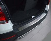 Chevrolet Captiva 2006–2019 NataNika nerezová lišta na zadný nárazník s ohybom (2011+) fotografia 1