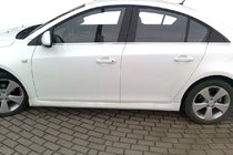 Chevrolet Cruze 2009–2015 Tuningové prahy SD (Meliset, na lakovanie) fotografia 1