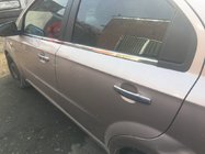 Chevrolet Aveo T250 2005–2011 Spodné okenné lišty (4 ks, nerez) Hatchback fotografia 3