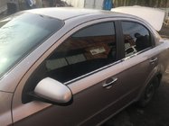 Chevrolet Aveo T250 2005–2011 Spodné okenné lišty (4 ks, nerez) Hatchback fotografia 4