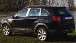 Chevrolet Captiva 2006–2019 Kryty stĺpikov (nerez) fotografia 1