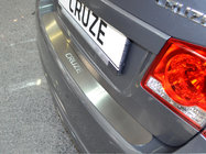 Chevrolet Cruze 2009–2015 Nerezová lišta na zadný nárazník Nataniko Sedan fotografia 1
