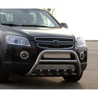 Predný ochranný rám WT003 (nerez) Chevrolet Captiva 2006–2019 fotografia 1