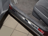 Lada Priora 2007–2018 Natanika Premium kryty prahov (4 ks, nerez) fotografia 1