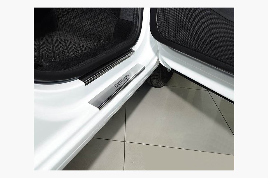 Citroen Berlingo 2008–2018 Nerezové kryty prahov Nataniko Image