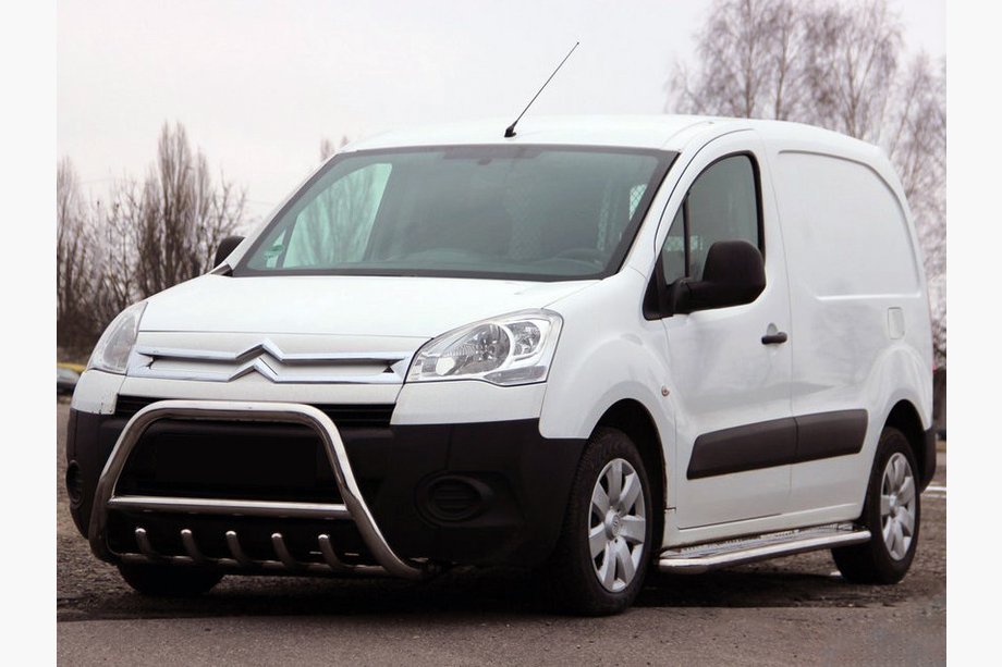 Citroen Berlingo 2008–2018 Predný ochranný rám WT003 (nerez) 60 mm Image