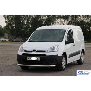Predný ochranný rám ST008 (nerez) Citroen Berlingo 2008–2018 fotografia 3