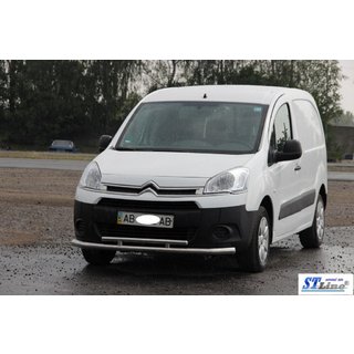 Predný ochranný rám ST016 (nerez) Citroen Berlingo 2008–2018 fotografia 2