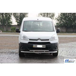 Predný ochranný rám ST016 (nerez) Citroen Berlingo 2008–2018 fotografia 4
