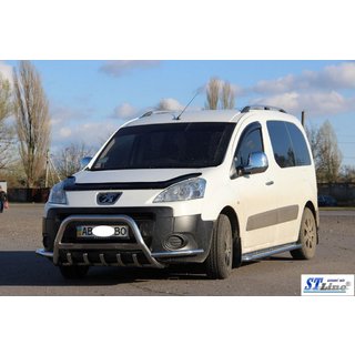 Predný ochranný rám WT003-Plus (nerez) Citroen Berlingo 2008–2018 fotografia 2