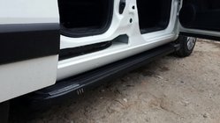 Citroen Nemo 2007–2017 Bočné nášľapy Rainbow Black (2 ks, hliníkový profil) fotografia 7