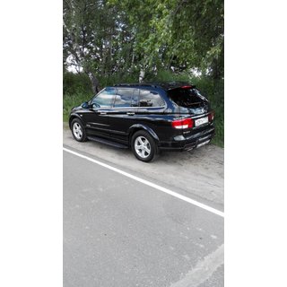 Chrómové kryty kľučiek dverí (4 ks) SsangYong Action 2005–2018 fotografia 3