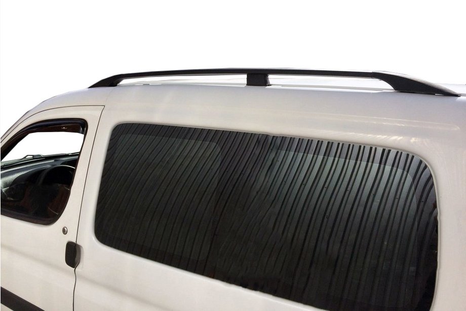 Citroen Berlingo 1996–2008 Čierne strešné lyžiny Image