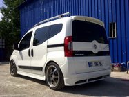 Fiat Fiorino/Qubo 2008–2024 Nadstavec zadného nárazníka Emotion (na lakovanie) fotografia 3