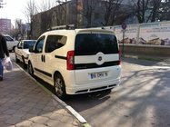 Fiat Fiorino/Qubo 2008–2024 Nadstavec zadného nárazníka Emotion (na lakovanie) fotografia 4