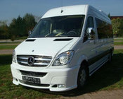 Mercedes Sprinter W906 2006–2018 Predný nárazník s 2 svetlami (2006-2013) fotografia 3