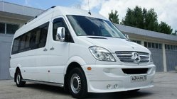 Mercedes Sprinter W906 2006–2018 Nadstavec predného nárazníka (pre 4 svetlá) (2006-2013) fotografia 3